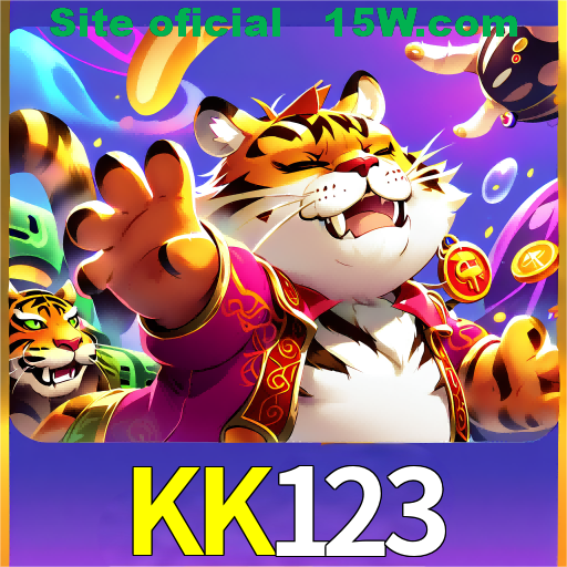Imagem promocional da KK123 mostrando a plataforma e suas vantagens